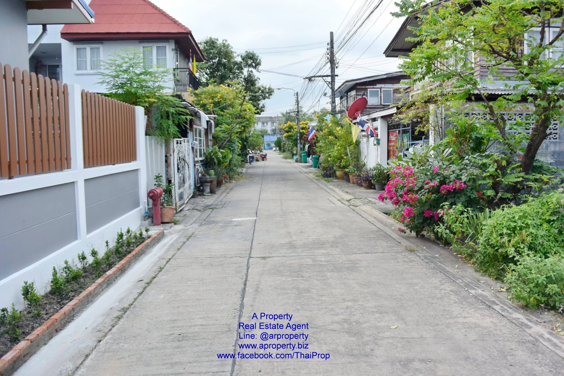 ให้เบ้านแฝดชั้นเดียว ใหม่ๆ ประชาอุทิศ 54 แยก 11
