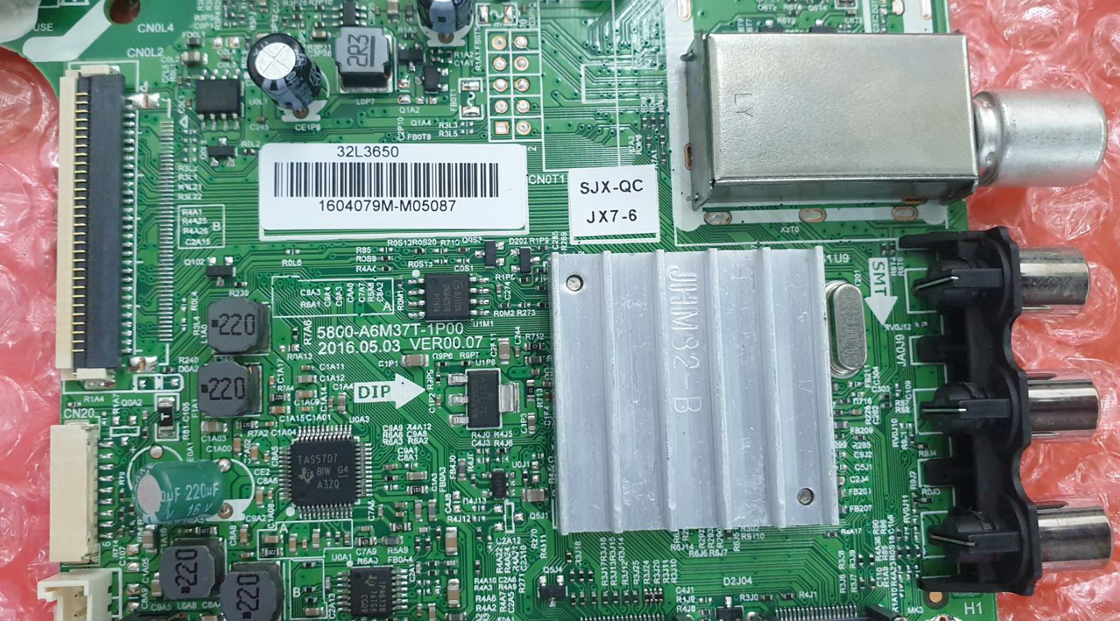 เมนบอร์ด ใหม่ รุ่น 32L3650VT เบอร์บอร์ด 5800-A6M37T-0P10