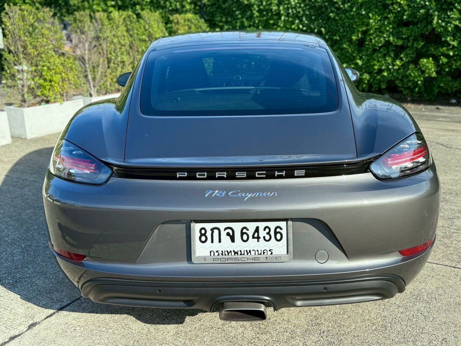 Porsche Cayman 718 ปี 2018