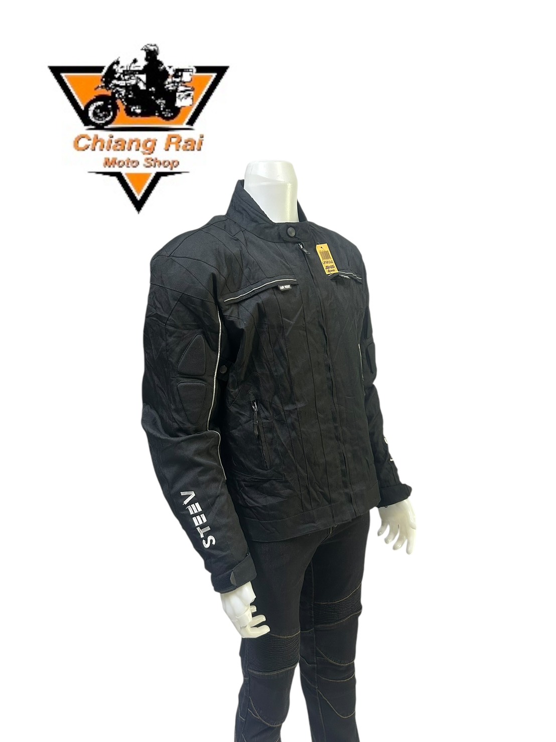 เสื้อขี่มอเตอร์ไซด์( มือสอง) CRSB 062 : อก 48" ยาว 25"(L)**STEEV**