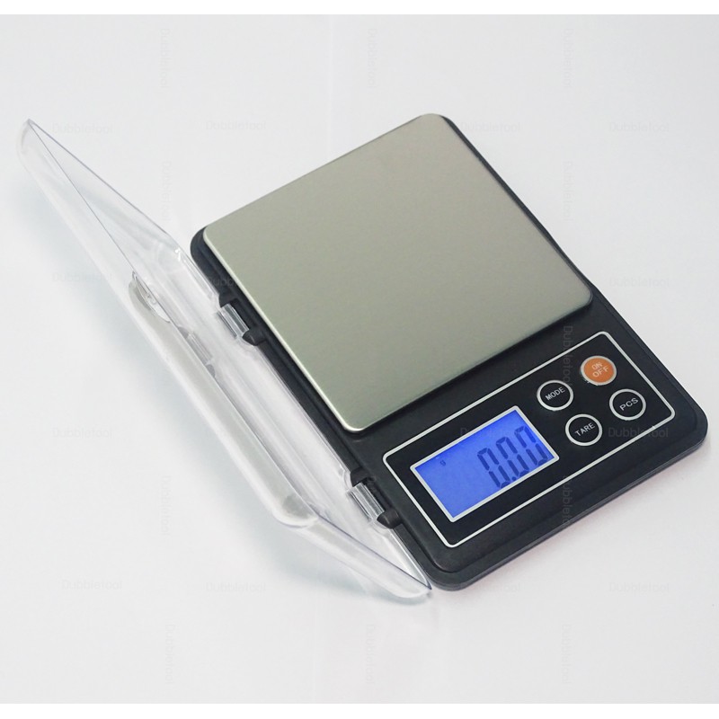 เครื่องชั่งดิจิตอล เครื่องชั่งดิจิตอลพกพา เครื่องชั่งสองตำแหน่ง 500g/0.01g