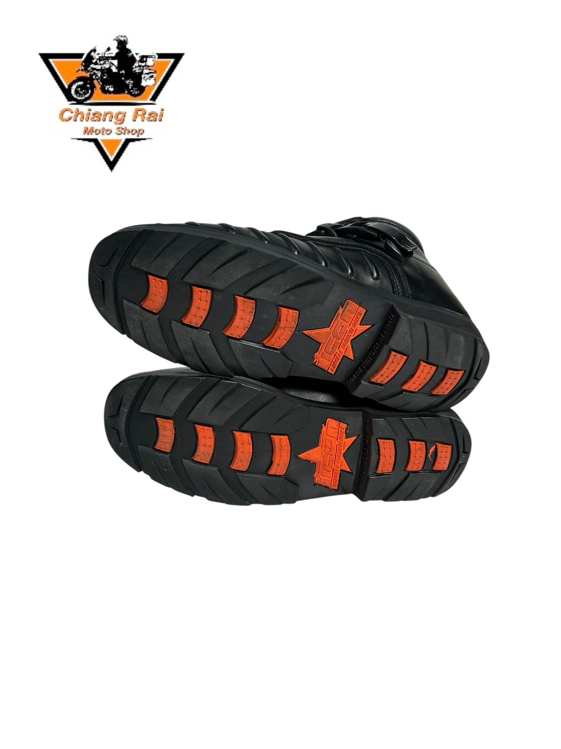 รองเท้าขี่มอเตอร์ไซด์( มือสอง) RCBT-110 Size ขนาดจากป้าย 45:EUR / 10.5:UK / 28.5:Cm.(ICON)