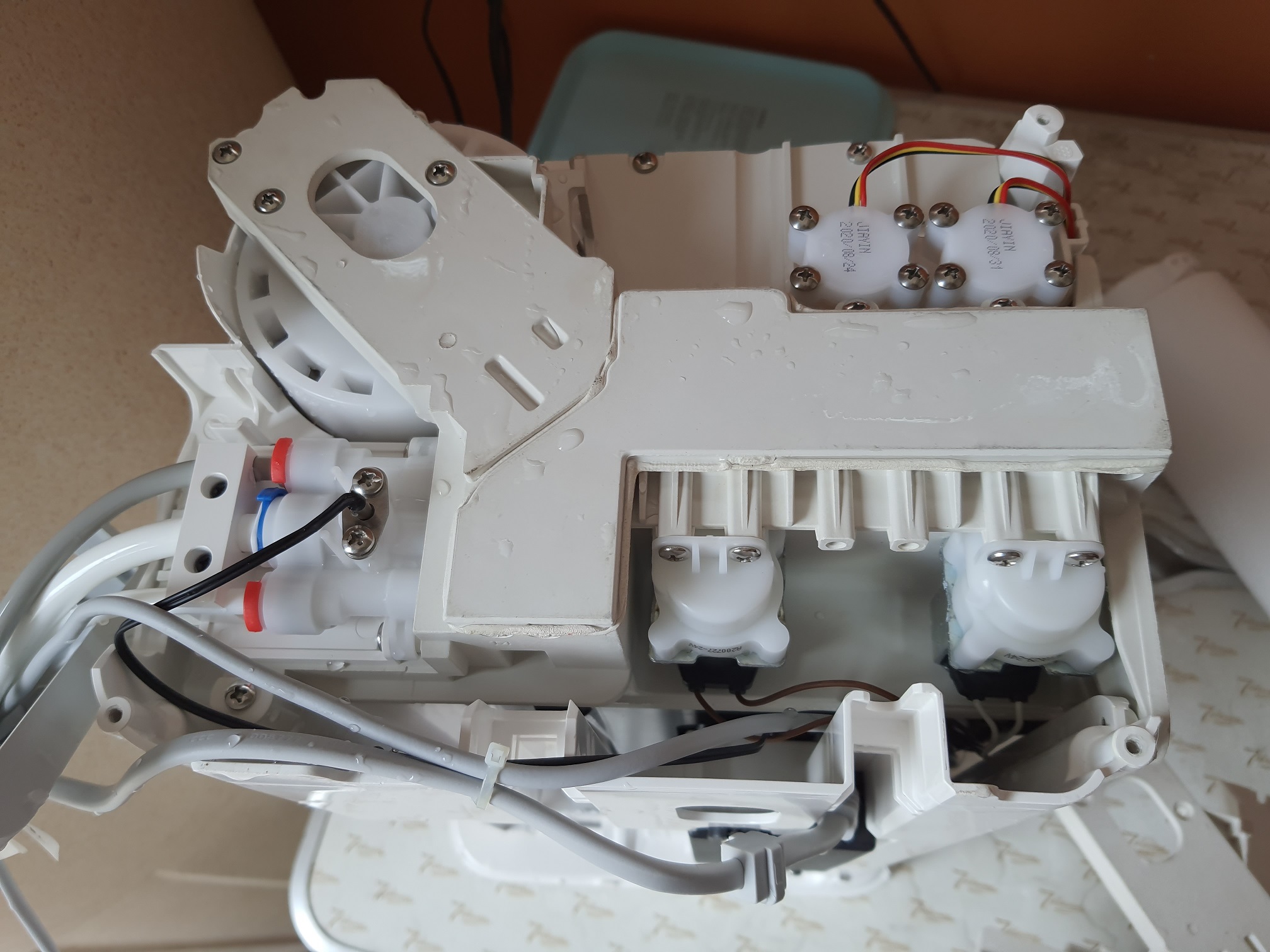 ซ่อมเครื่องกรองน้ำ ยี่ห้อ XIAOMI รุ่น MR424 อาการน้ำไม่ออก