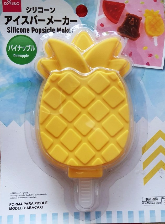 ของแท้จากญี่ปุ่น ที่ทำ ไอติม ไอศครีม / วุ้น / น้ำแข็ง / ขนม สับปะรด ทำง่ายๆ แม่พิมพ์ พร้อม ด้ามจับ Size : 14-15 cm