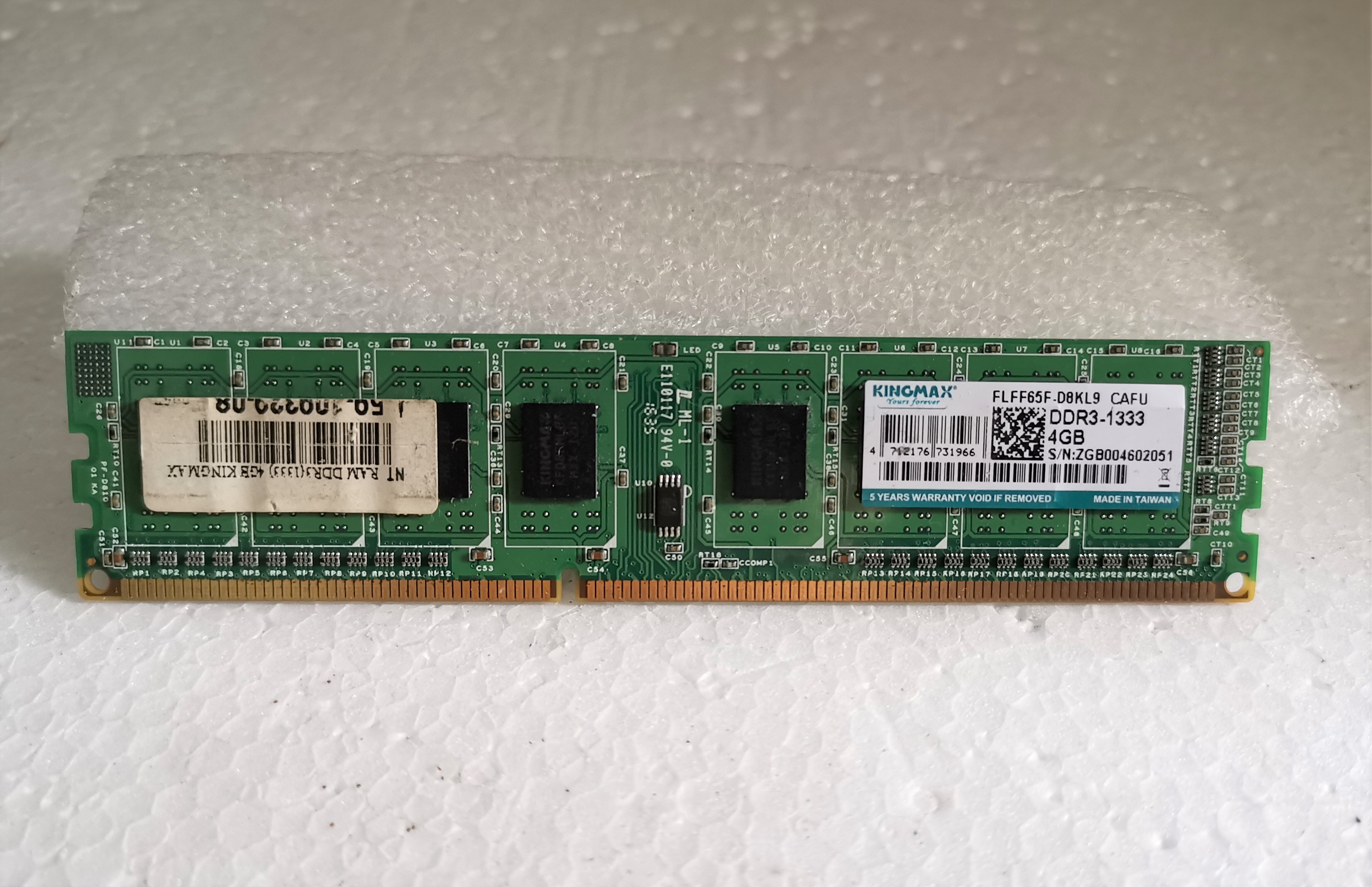Ram KingMax DDR3 4G/1333 8ชิพ