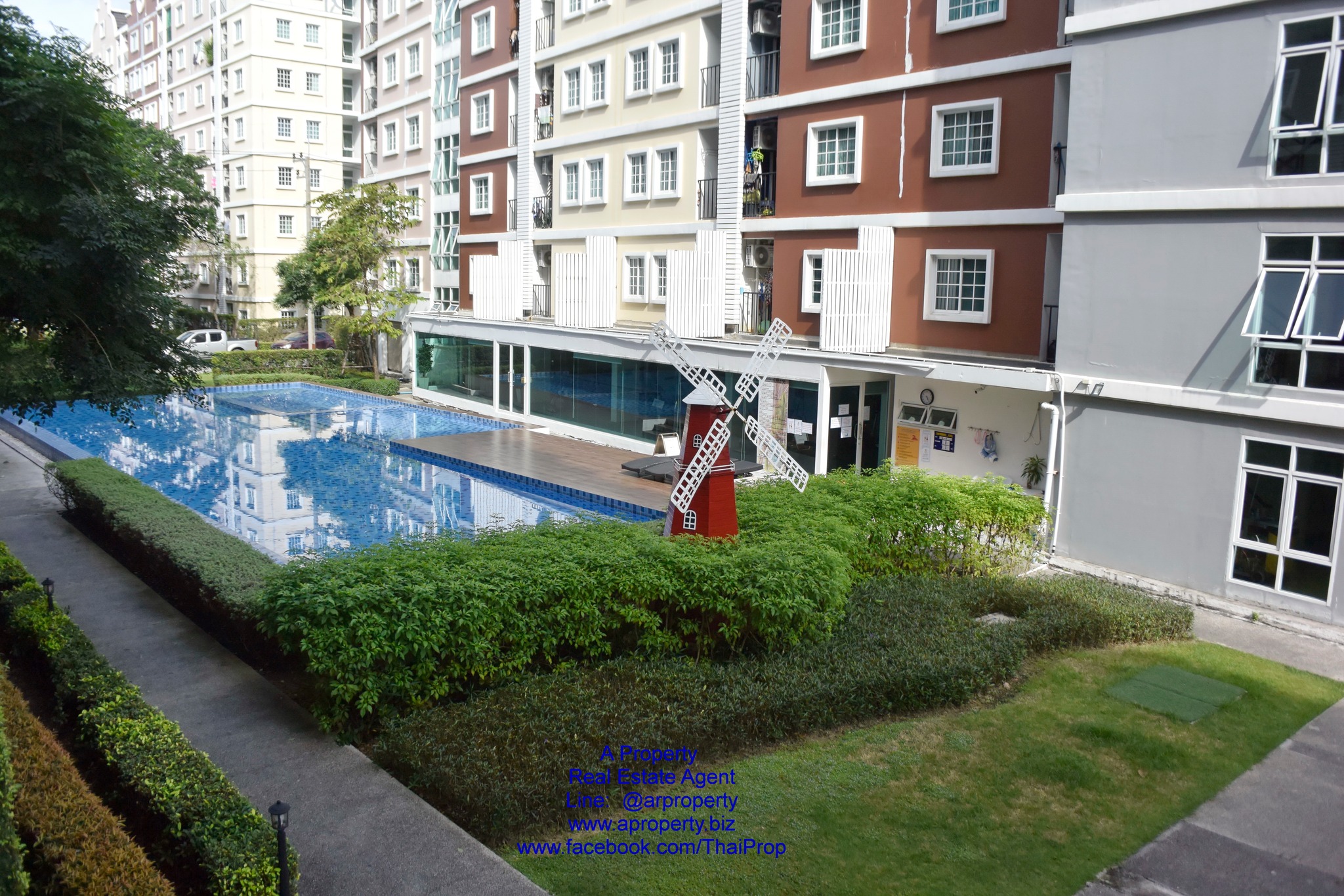 ให้เช่า ทิวลิป สแควร์ อ้อมน้อย ห้องใหม่ มีเครื่องซักผ้า 184