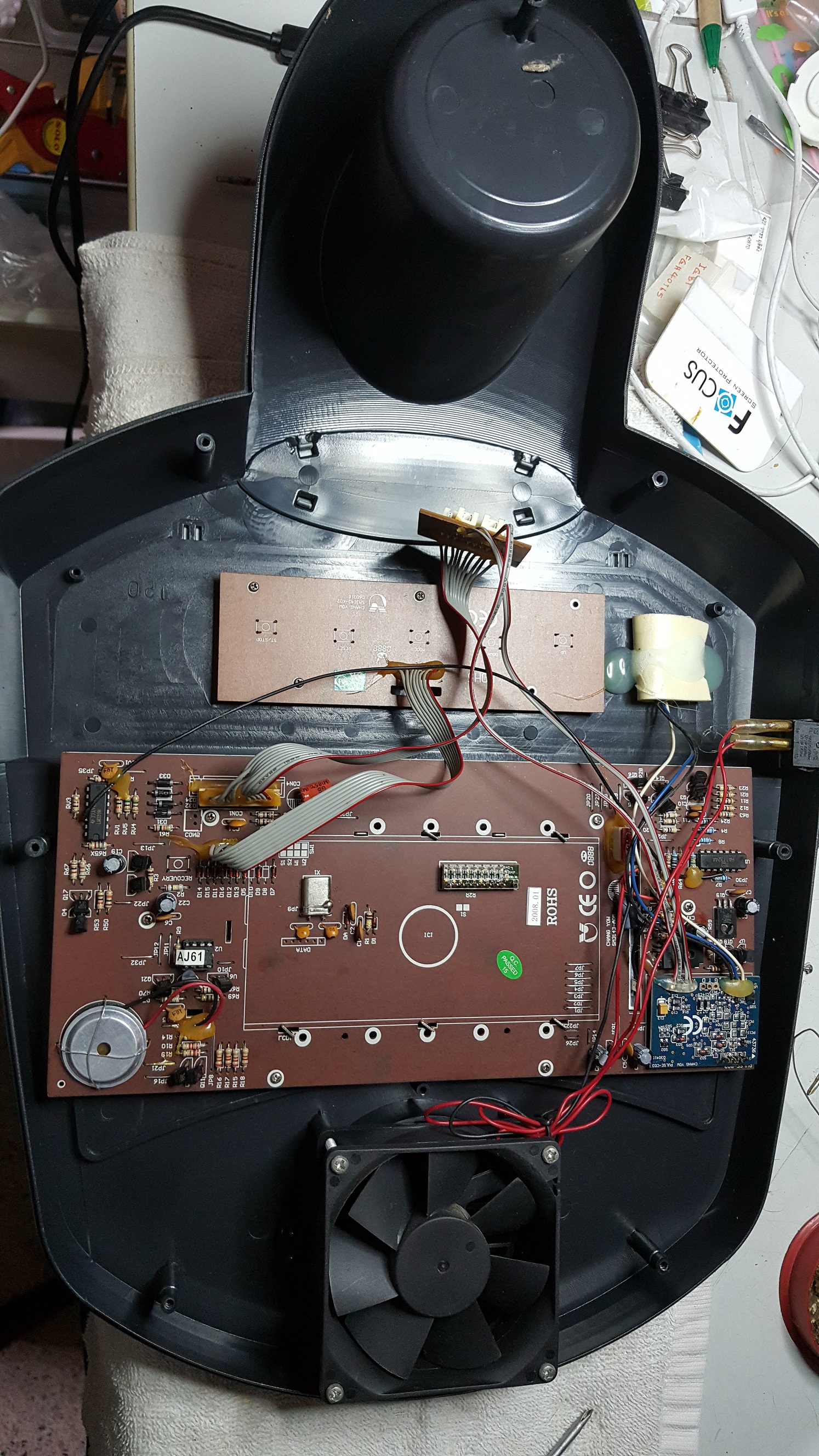 ซ่อมเครื่องออกกำลังกาย XE150 อาการกดปุ่มสั่งงานไม่ได้