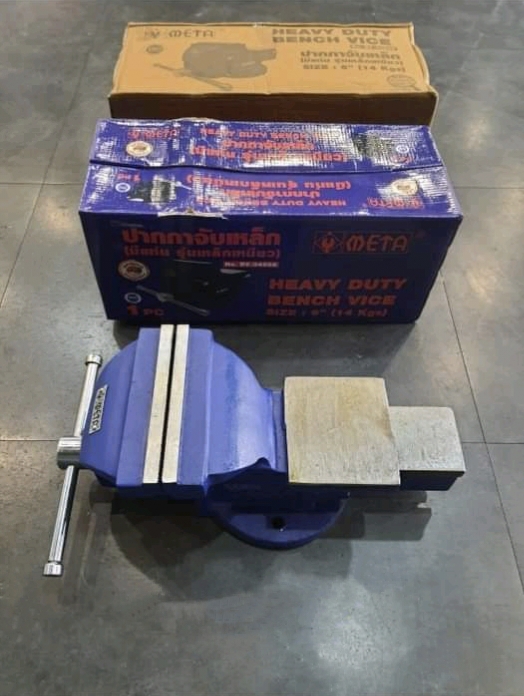 ปากกาจับเหล็ก ปากกาจับงาน META 6”