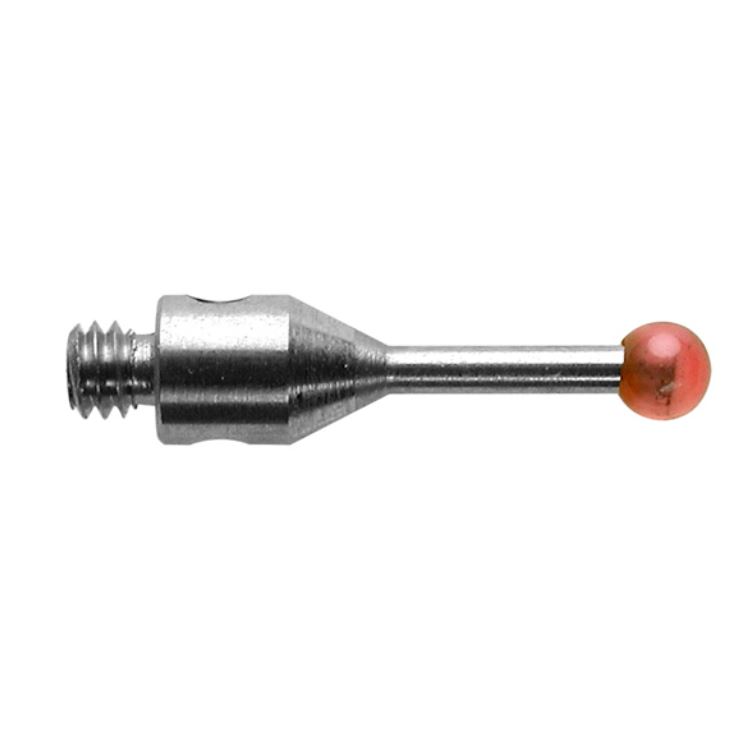 หัววัด CMM M2, Ruby ball 2 mm, EWL 6 mm, L 10 mm เสป็คเดียวกับ Renishaw code. A-5000-7807