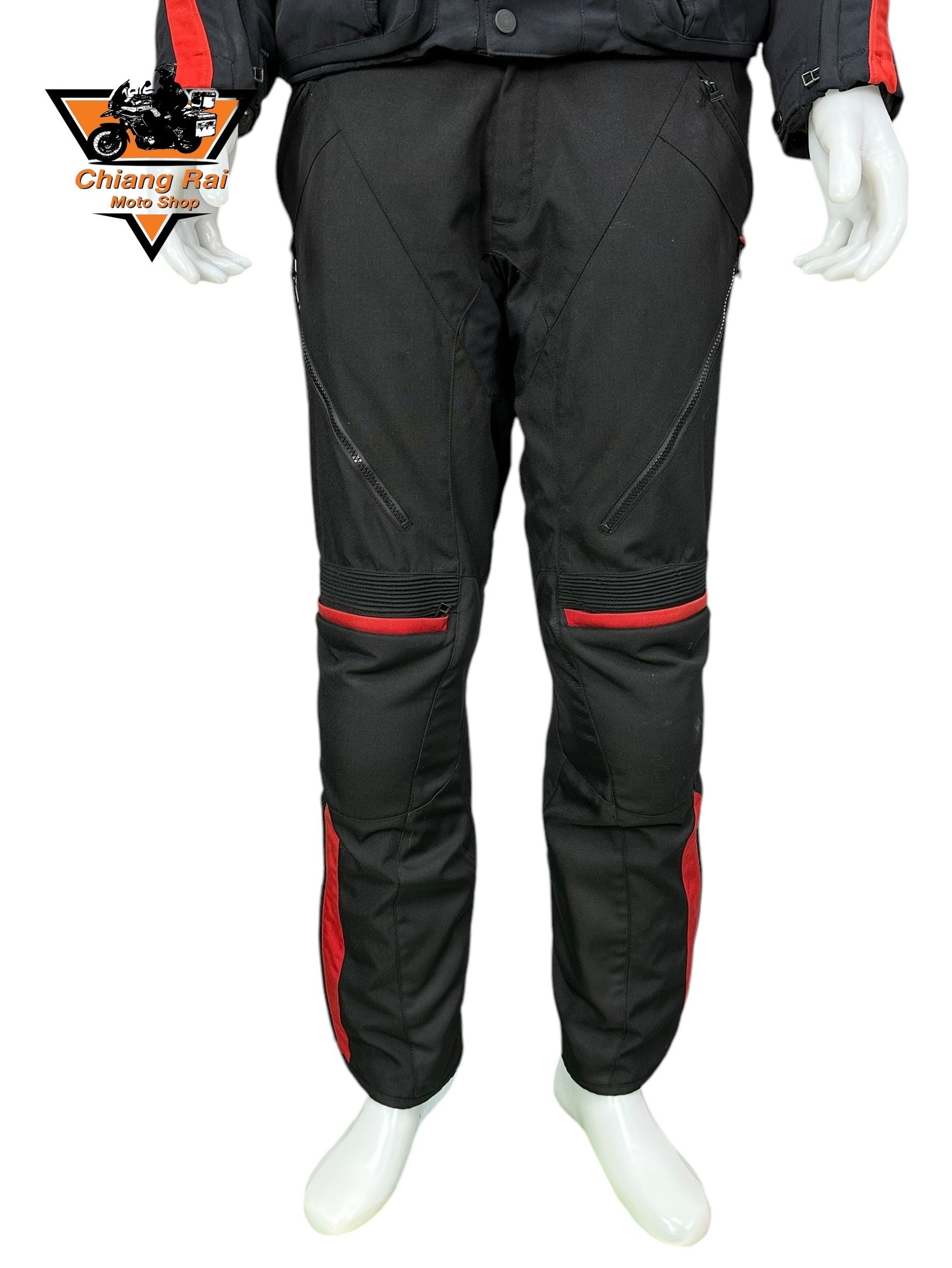ชุดสำหรับขี่มอเตอร์ไซด์ (มือสอง) SET 027 ชุดทัวริ่ง เสื้อการ์ด + กางเกง ยี่ห้อ***dainese***