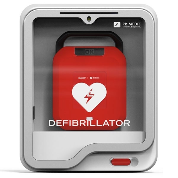 ตู้เก็บเครื่องกระตุกหัวใจอัตโนมัติ PRIMEDIC AED Defibrillator Wall Mounted (ตู้แขวนผนัง)