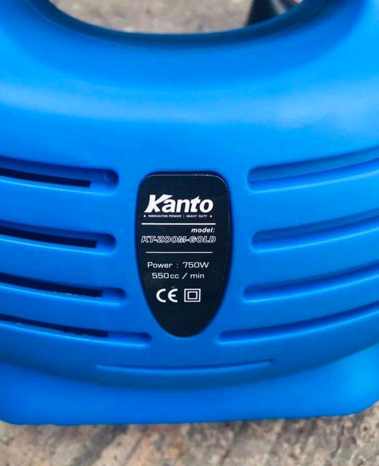 กาพ่นสีไฟฟ้ายี่ห้อ KANTO รุ่น KT-ZOOM-GOLD (รุ่นถังพลาสติก) แต่แถมมากกว่าเดิม รวม 3 ถัง