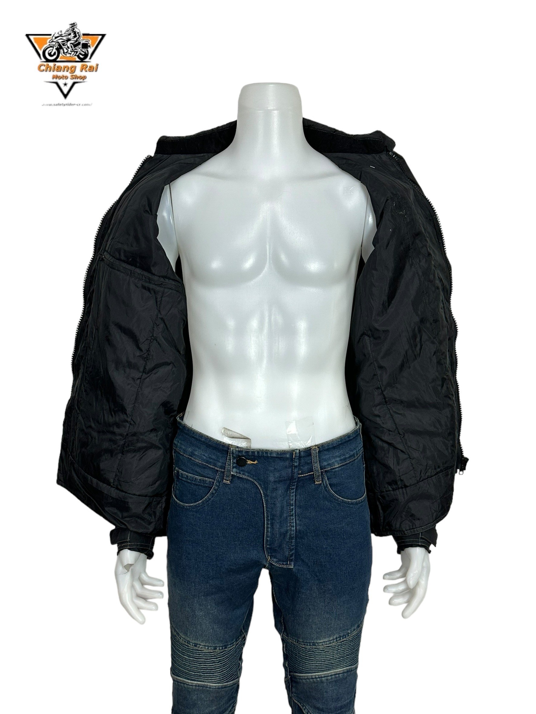 เสื้อขี่มอเตอร์ไซด์( มือสอง) RCTA 632: อก 46" ยาว 27"(L) **Hein Gerloke**