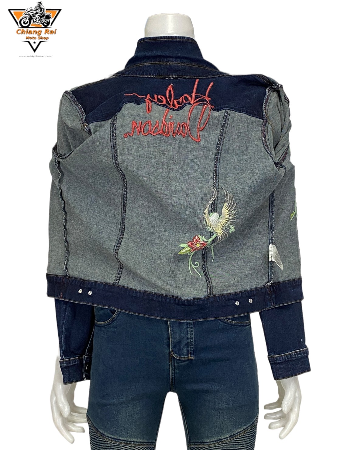 เสื้อขี่มอเตอร์ไซด์( มือสอง) RCSA 496: อก 40" ยาว 22" (S)**HARLEY DAVIDSON**