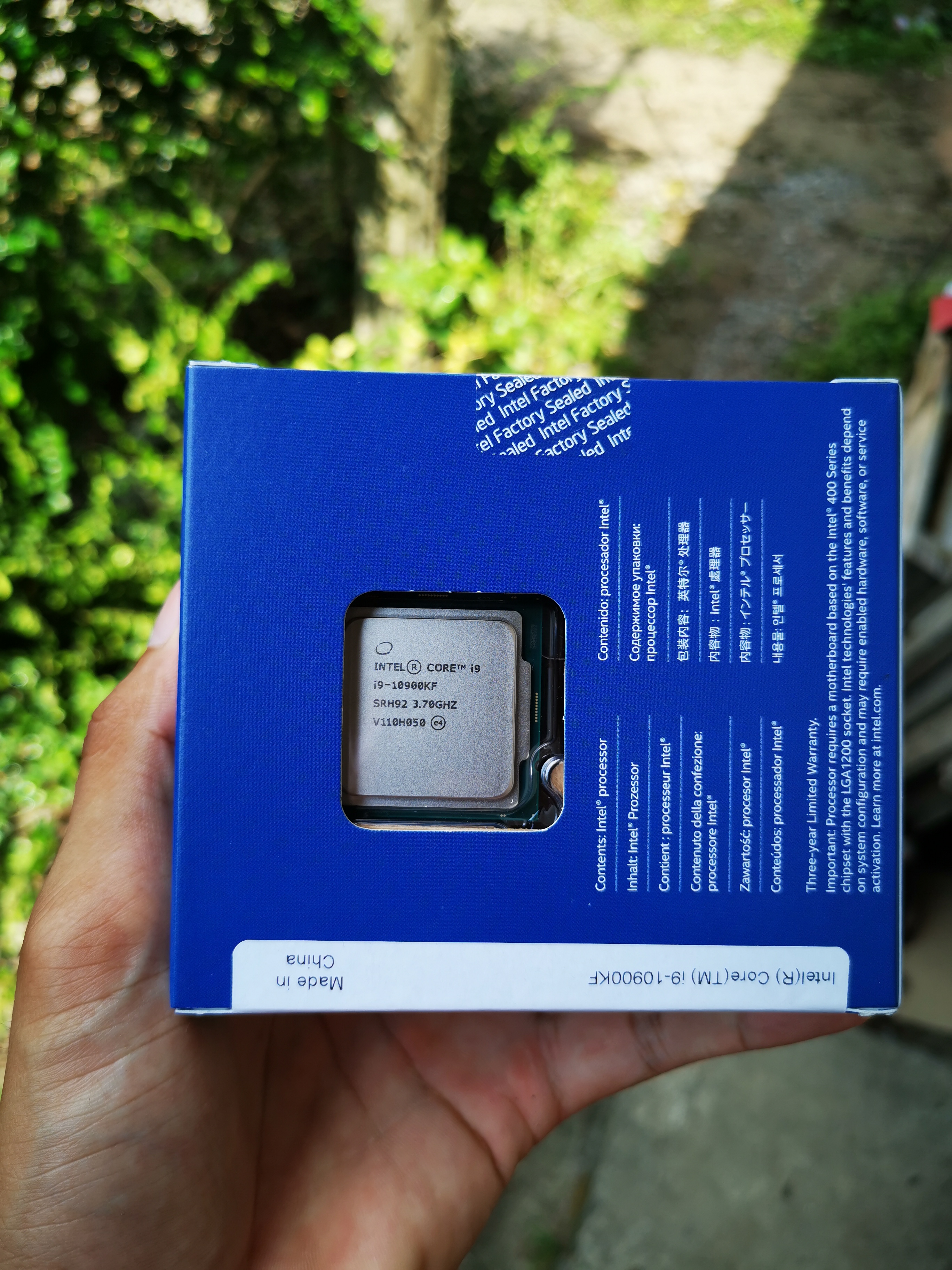 CPU i9 10900KF