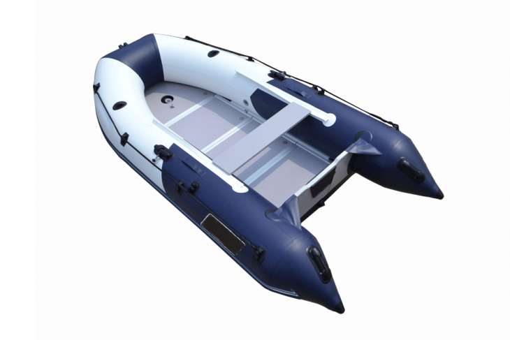 เรือยางติดเครื่อง 2-6 คน พื้นไม้อัดแข็ง Plywood Floor