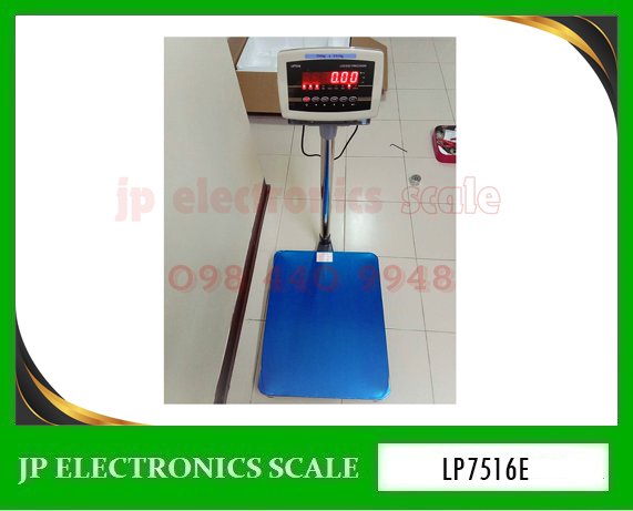 เครื่องชั่งดิจิตอล150kg เครื่องชั่งวางพื้น150kg เครื่องชั่งตั้งพื้น 150กิโลกรัม เครื่องชั่งน้ำหนัก150kg ตาชั่ง150กิโลกรัม กิโลดิจิตอล150kg เครื่องชั่ง150kg*10g ยี่ห้อ LOCOSC รุ่น LP7516E ขนาดแท่นชั่ง 40*50cm.