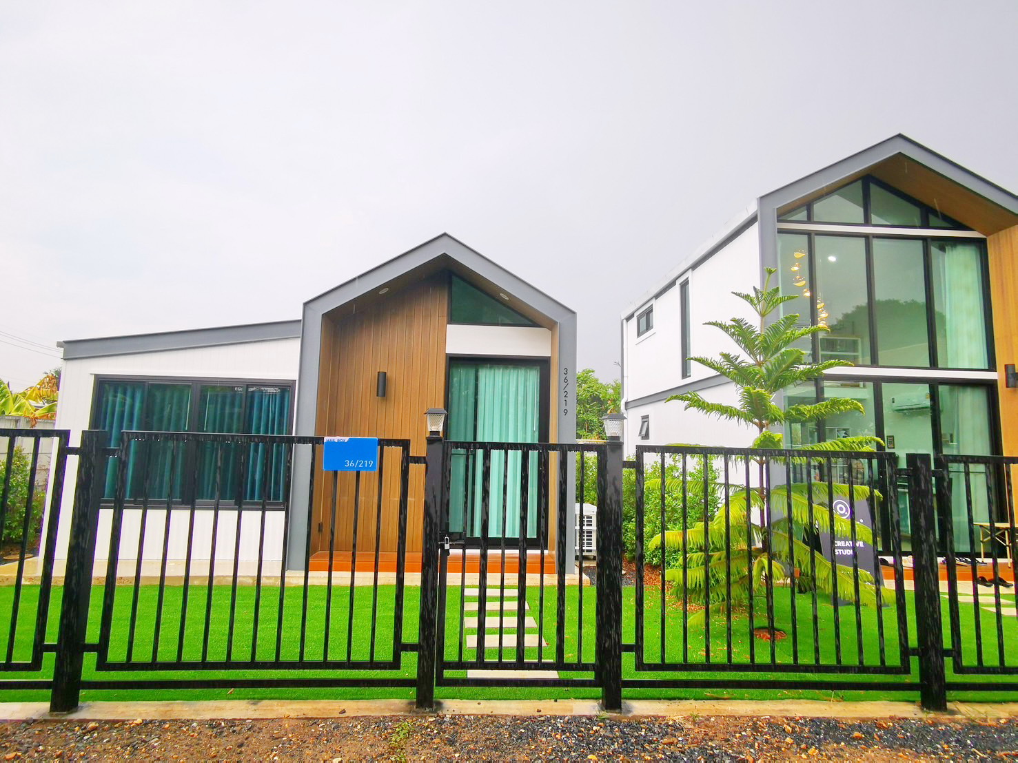 ให้เช่าบ้านเดี่ยวสไตล์นอร์ดิก เหมาะทำ Office , Studio เลี่ยงเมืองปากเกร็ด เลี้ยงสัตว์ได้