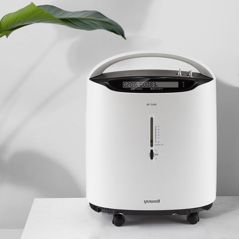 เครื่องผลิตออกซิเจน ขนาด 5 ลิตร YUWELL Oxygen Concentrator รุ่น 8F-5AW