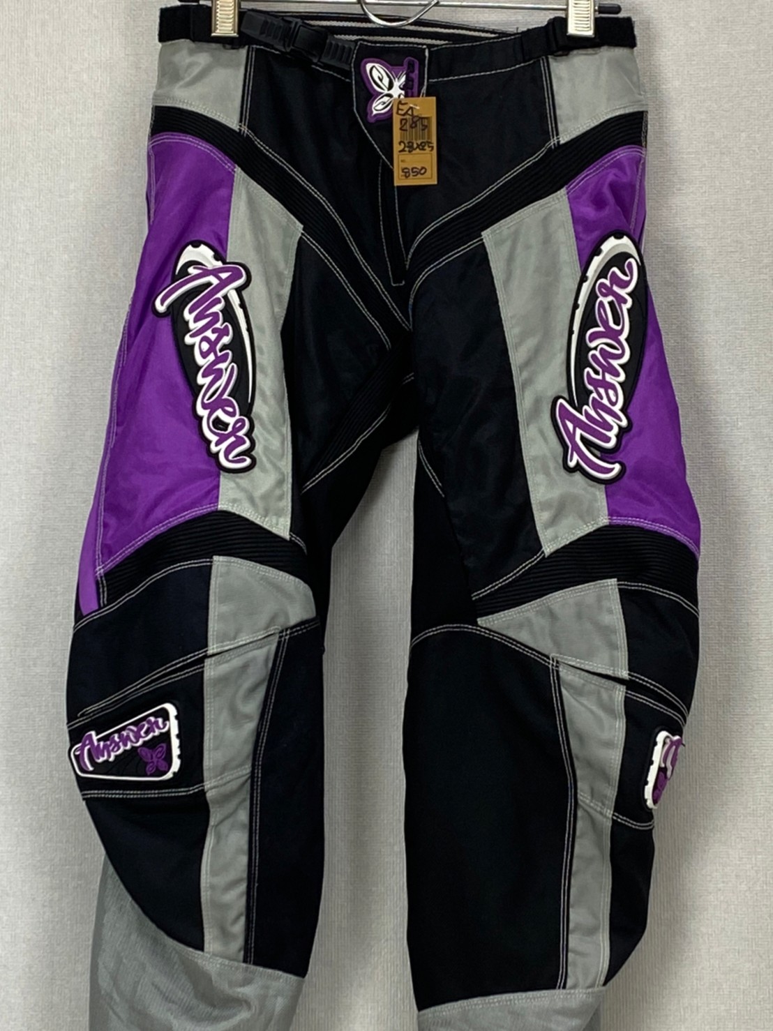 กางเกงขี่มอเตอร์ไซด์ ( มือสอง ) E&A 285: เอว 28" ยาว 25" **Electra**