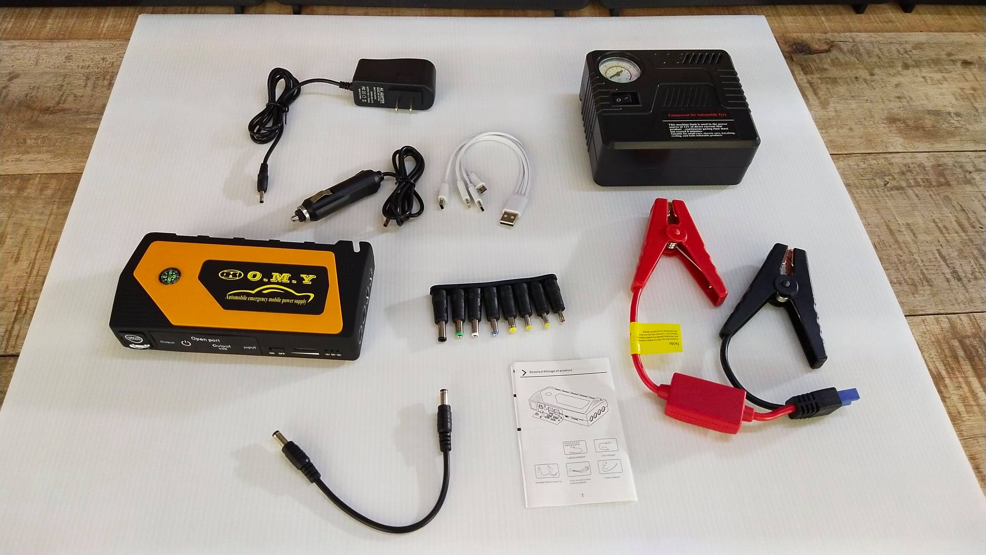 ชุดจั๊มสตาร์ทรถยนต์ O.M.Y