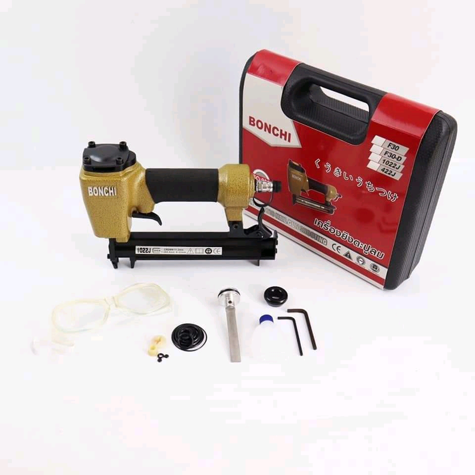 แม็กลม BONCHI ขาคู่ 1022J ปืนยิงแม็คขาคู่