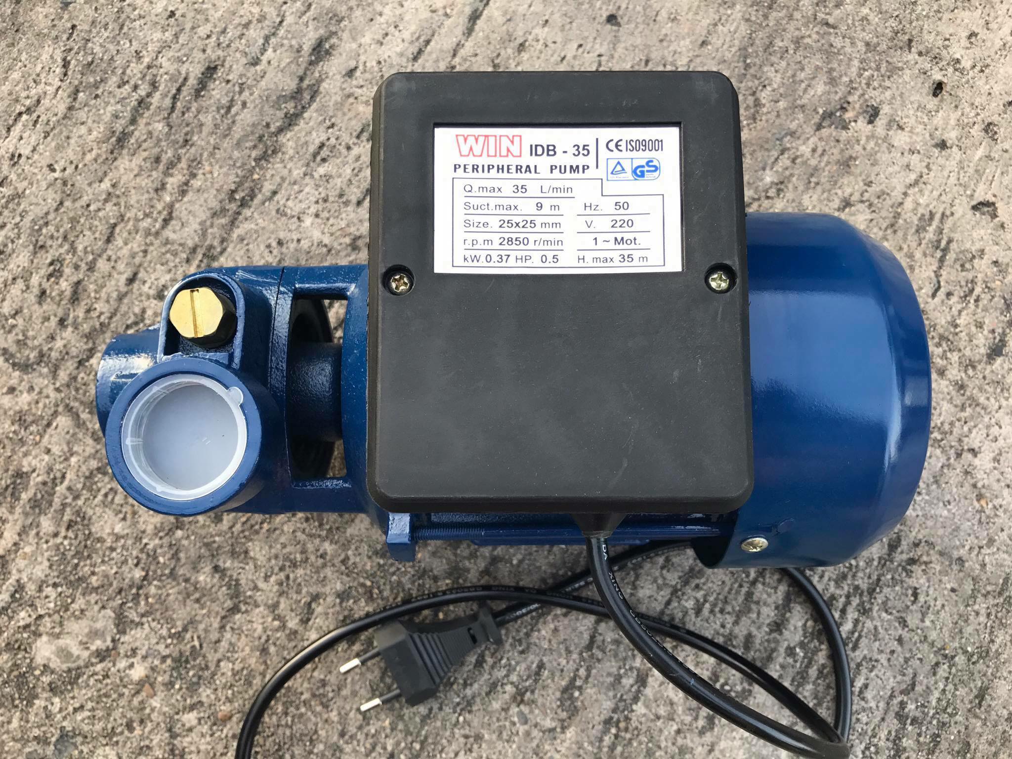 ปั๊มน้ำหอยโข่ง Win รุ่น IDB-35