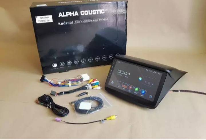 เครื่องเล่นติดรถยนต์ 2Din Alpha Coustic ตรงรุ่น Mitsubishi Pajero2006