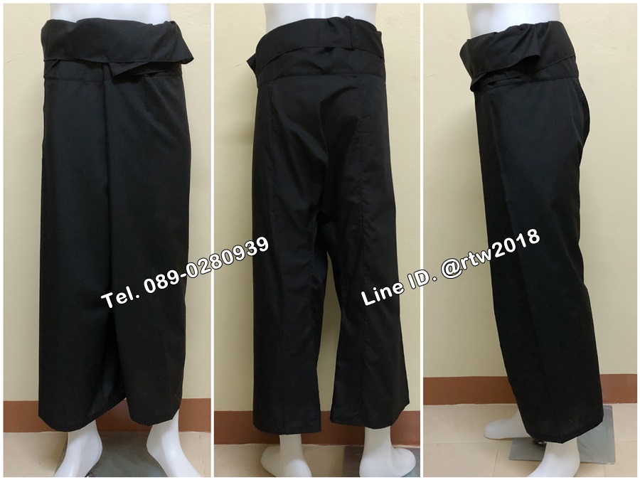 รหัส E2 : กางเกงเลขายาวสีดำ
