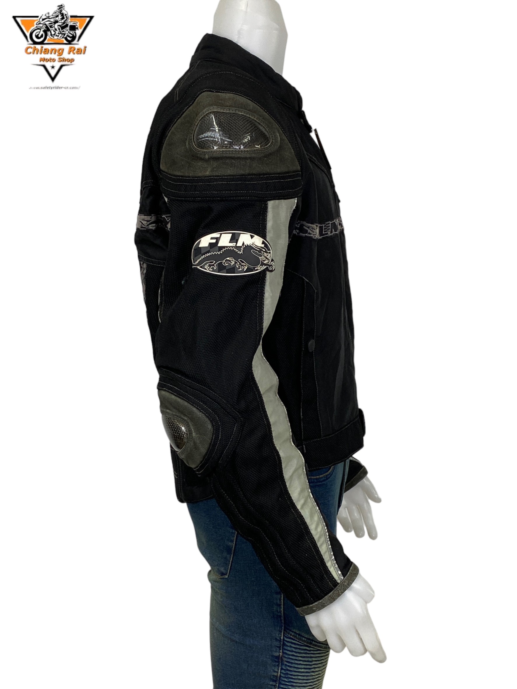 เสื้อขี่มอเตอร์ไซด์( มือสอง) RCSA 682: อก 48-50" ยาว 23" (L-XL)**FLM**