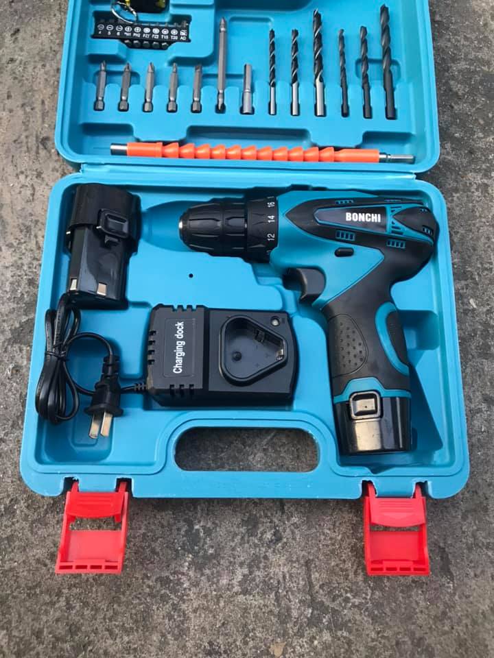 สว่านไร้สาย สว่านแบต BONCHI 14.5V