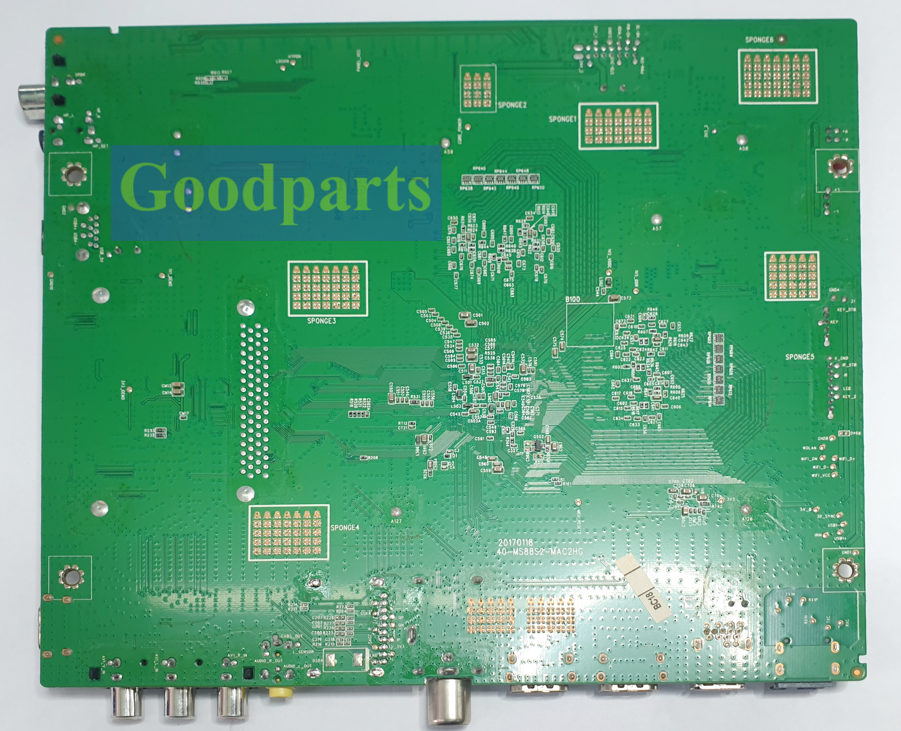 Main Board ACONATIC เมนบอร์ด อะโคเนติค อะไหล่ใหม่แท้ รุ่น 55UR542AN เบอร์บอร์ด40-MS88S2-MAC2HG