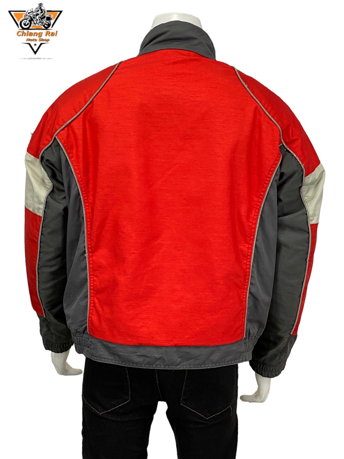 เสื้อขี่มอเตอร์ไซด์( มือสอง) RCSA 559: อก 52" ยาว 25" (XL) **BMW** (ไม่มีการ์ดหลัง)