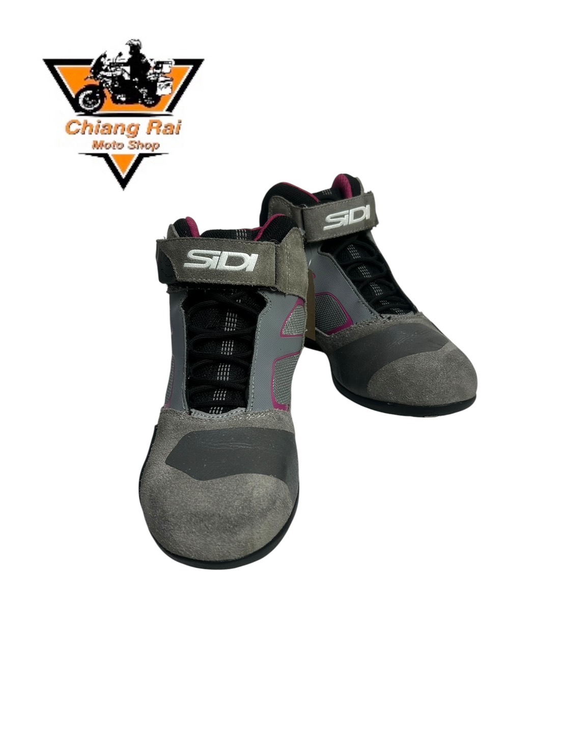 รองเท้าขี่มอเตอร์ไซด์( มือสอง) RCBT-070 Size ขนาดจากป้าย 41:EUR / 7:UK / 26:Cm.(SIDI)