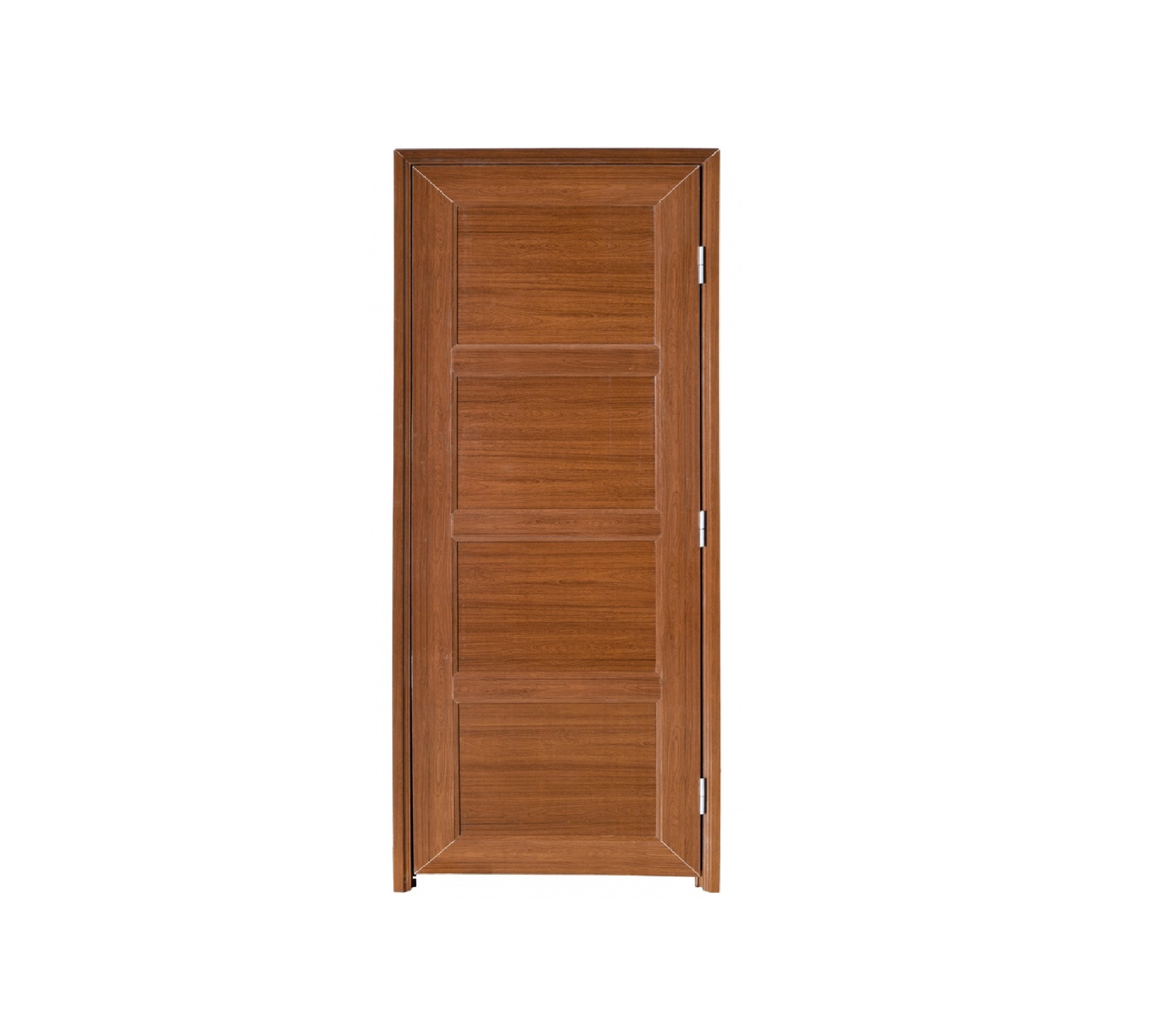 WELLINGTAN ชุดประตูยูพีวีซี JM041-TE ขนาด 70x200 ซม. สี Teak