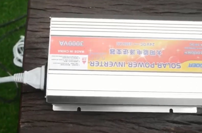 อินเวอร์เตอร์ แปลงไฟ 24V เป็น 220V ขนาด 3,000W