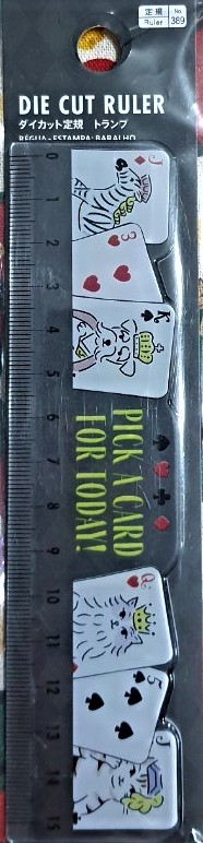 DIE CUT RULER ไม้บรรทัด(ญี่ปุ่น) 15 cm น่ารักมากค่ะ หนา ทน ค่ะ