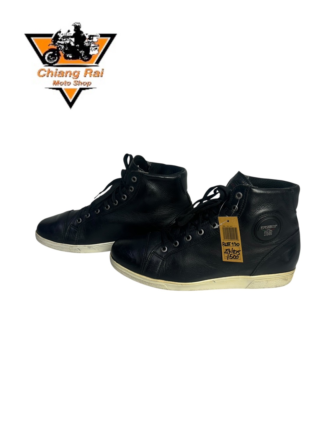 รองเท้าขี่มอเตอร์ไซด์( มือสอง) RCBT-130 Size ขนาดจากป้าย 43:EUR / 9:UK / 27.5:Cm.(TCX)