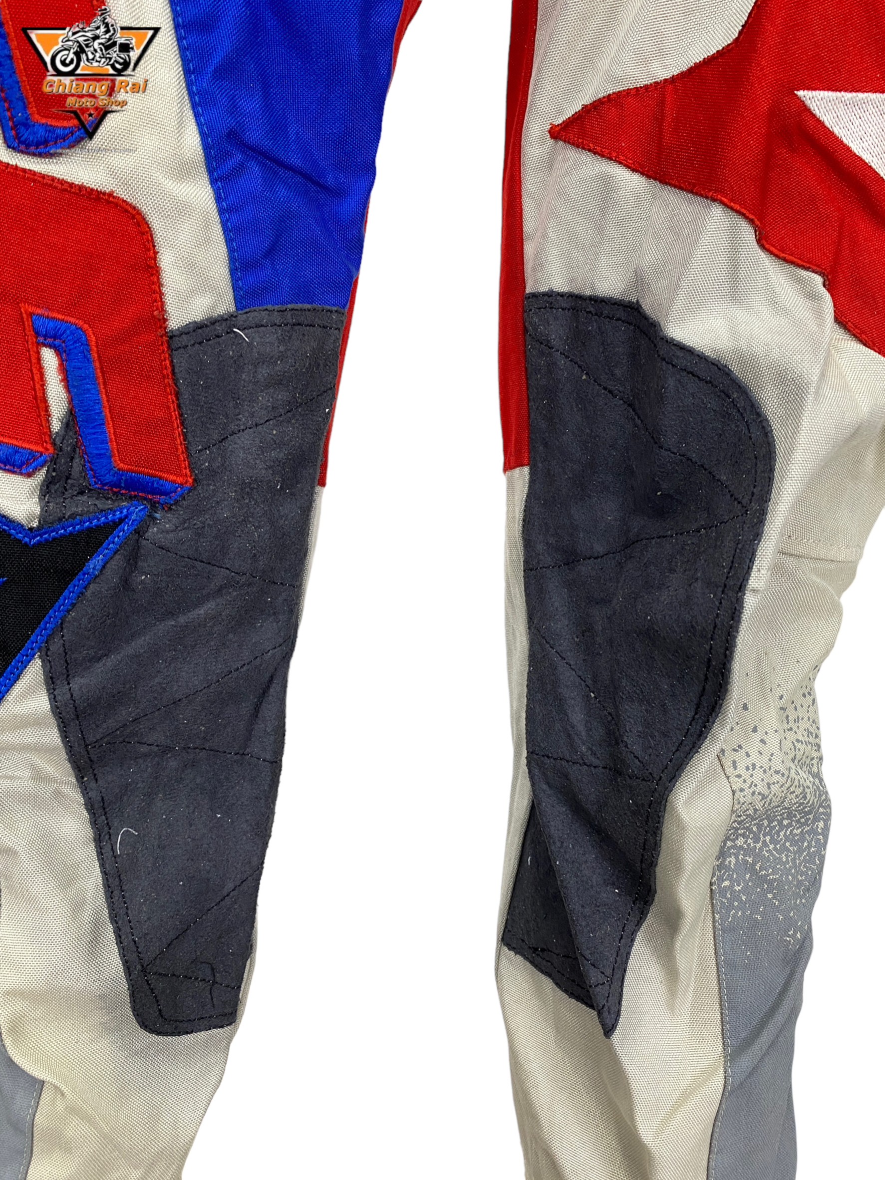 กางเกงขี่มอเตอร์ไซด์ ( มือสอง ) E&A 565: เอว 28-30" ยาว 26" **dinese**