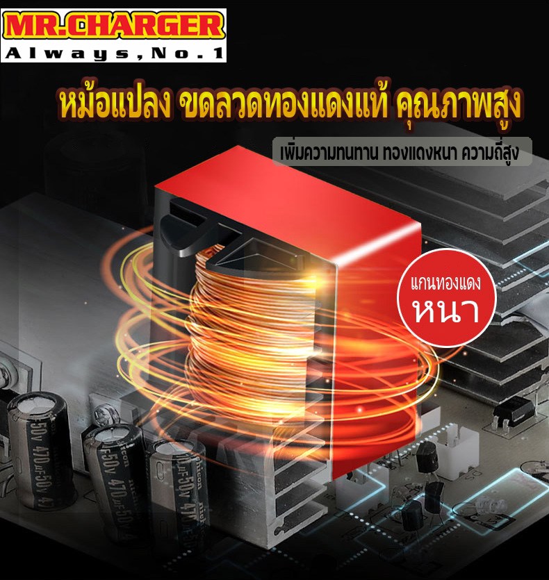 เครื่องชาร์จและฟูฟื้นแบตเตอรี่อัตโนมัติ MR.CHARGER