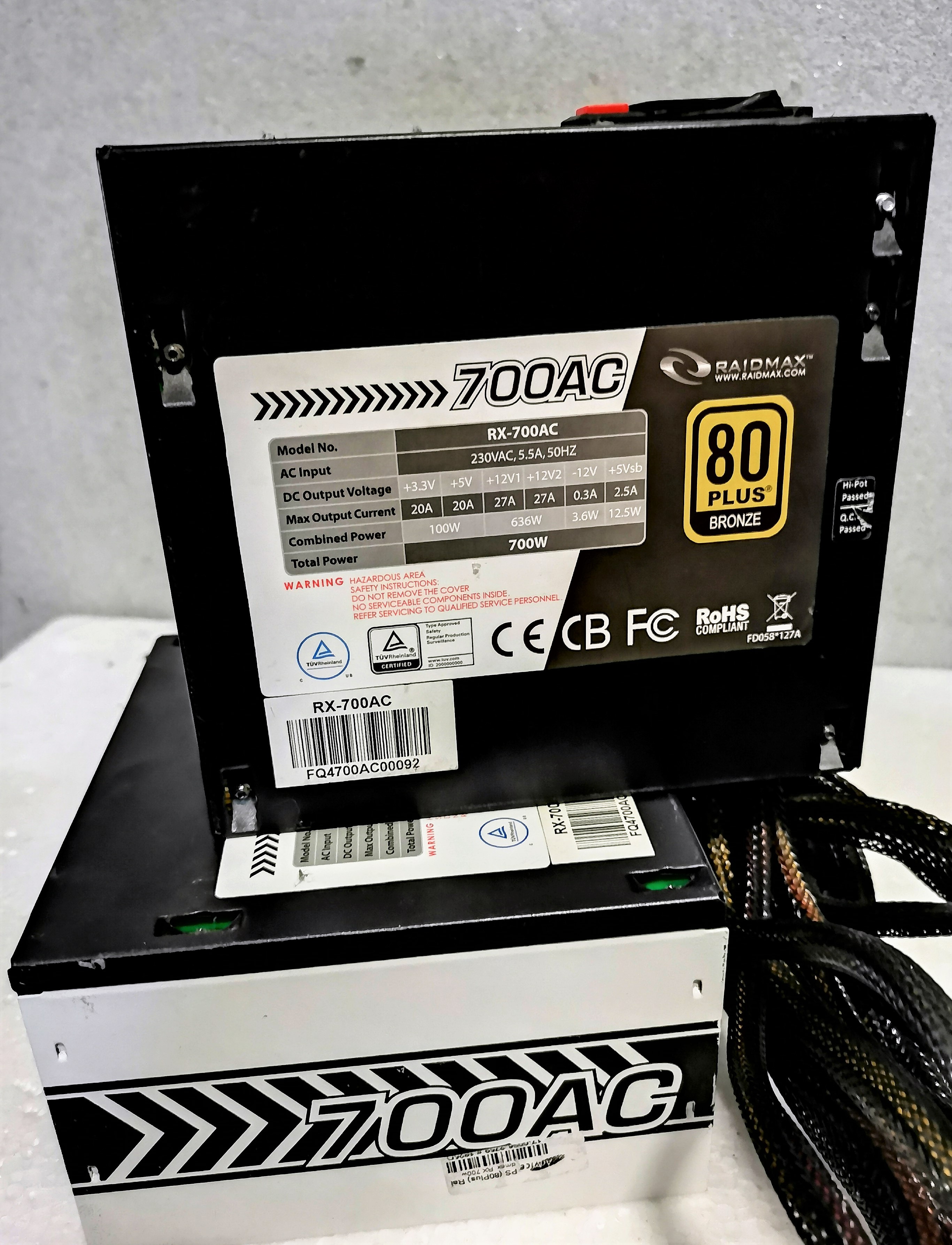 RAIDMAX RX-700AC (80+ Bronze)
