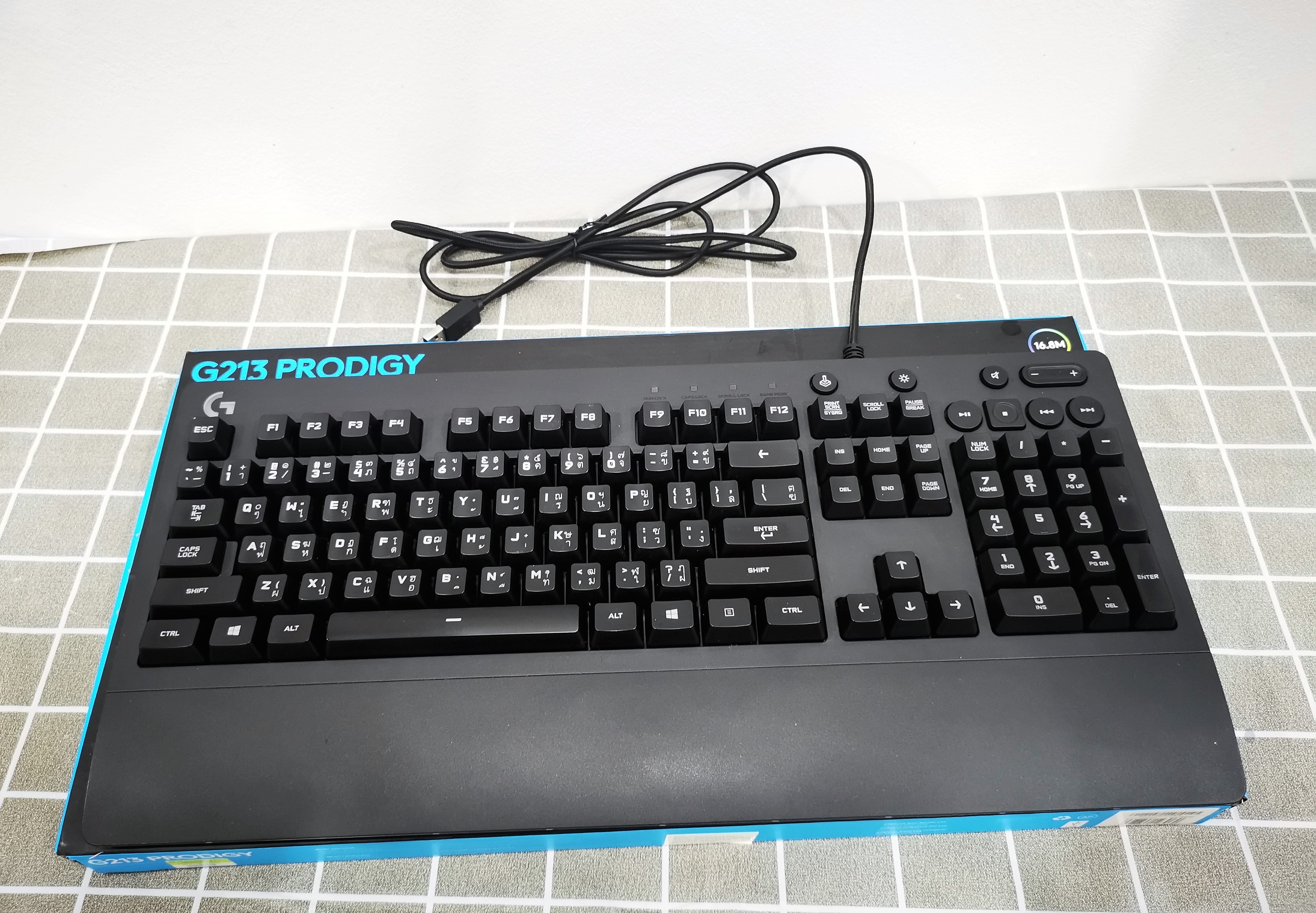 Keyboard LOGITECH G213 PRODIGY (RGB LED) (EN/TH)