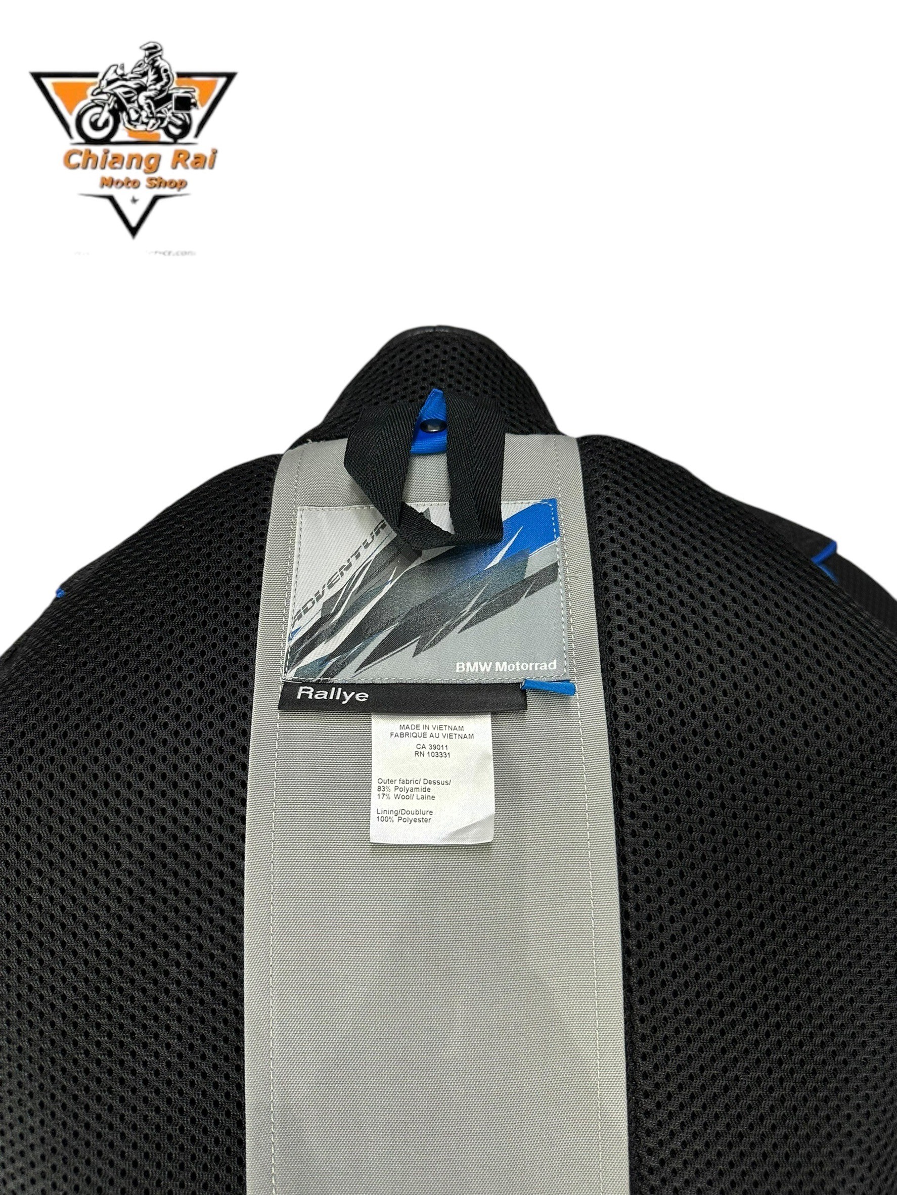 ชุดสำหรับขี่มอเตอร์ไซด์ ( มือสอง ) SET 020 ชุดทัวริ่ง เสื้อการ์ด + กางเกง ยี่ห้อ**BMW**