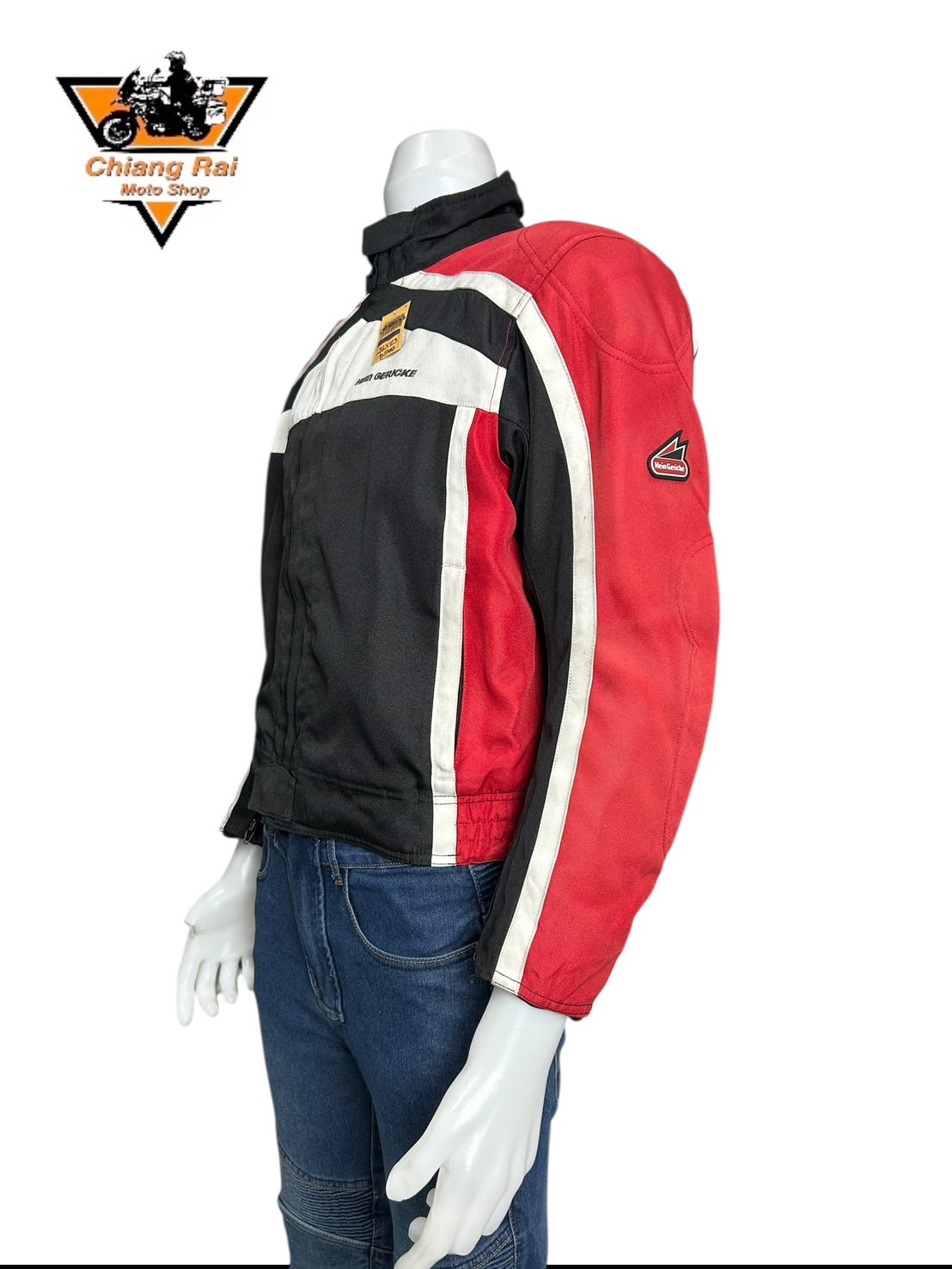 เสื้อขี่มอเตอร์ไซด์( มือสอง) CRSB 031 : อก 46" ยาว 23" (L) **Hein Gericke**