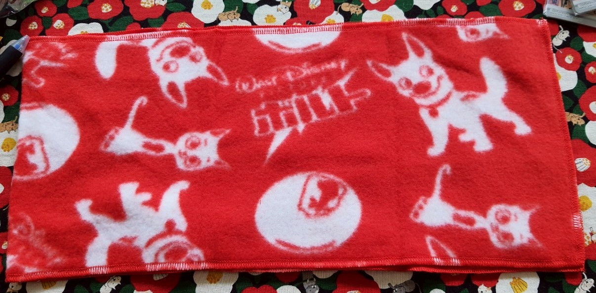โบลท์ ซูเปอร์โฮ่ง ฮีโร่หัวใจเต็มร้อย (Bolt) ผ้าห่ม ผ้าพันคอ จากญี่ปุ่น Size : 90 x 20 cm