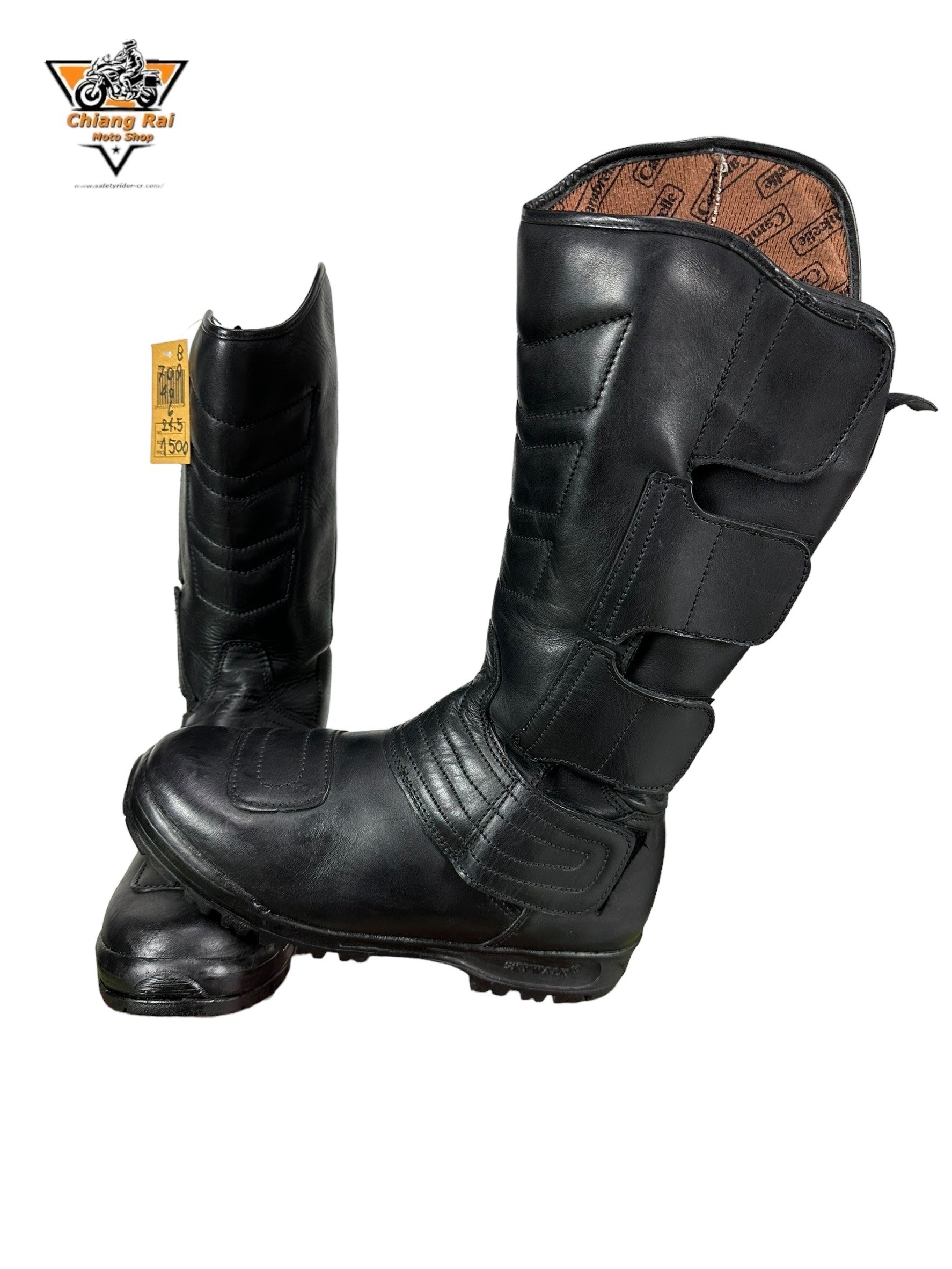 รองเท้าขี่มอเตอร์ไซด์( มือสอง) RCBS-709 Size ขนาดจากป้าย 40:EUR / 6:UK / 24.5:Cm.(SKYWALK)