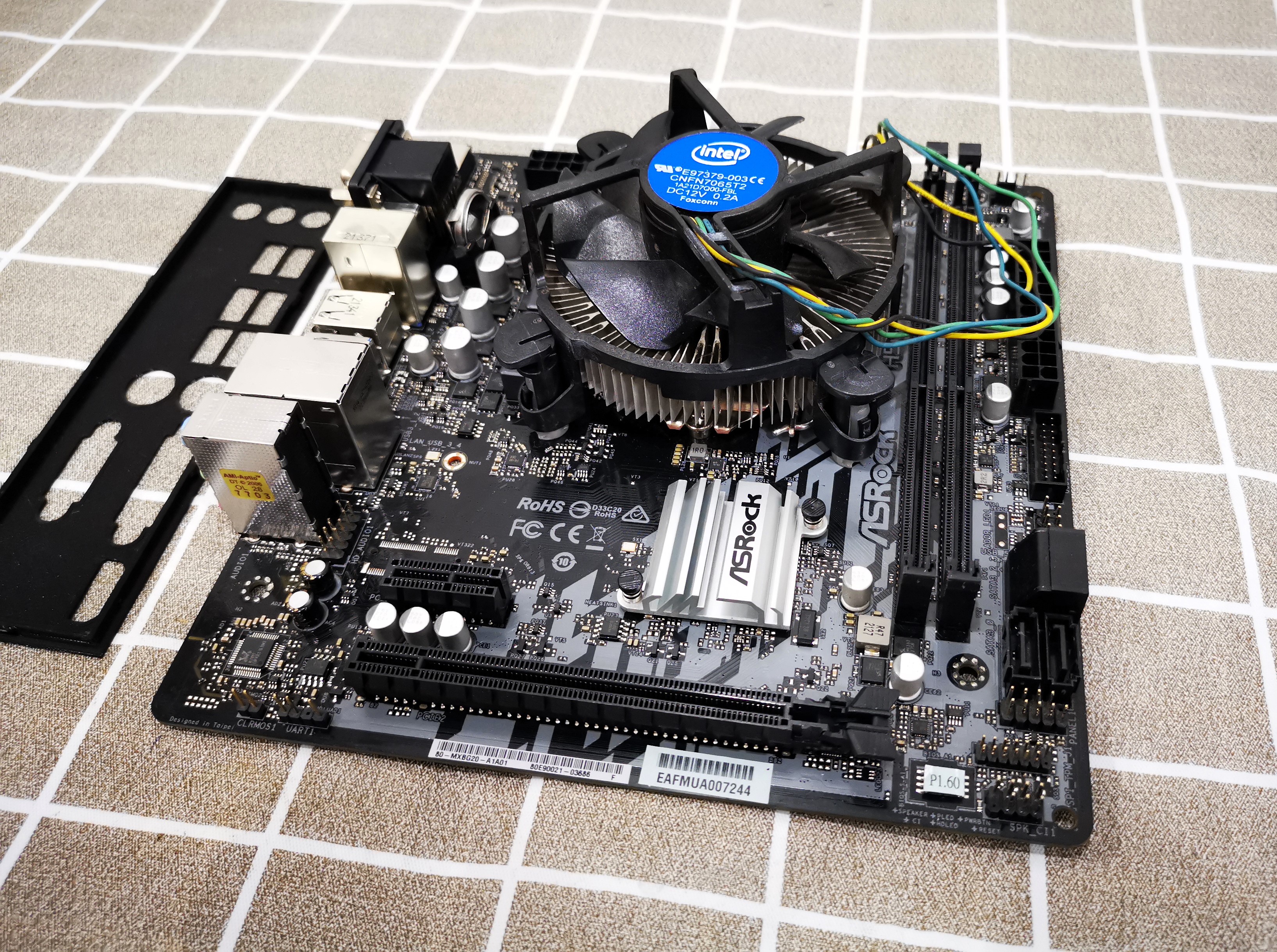 เซ็ตมัดรวม บอร์ด H510M + CPU Pentium G6400