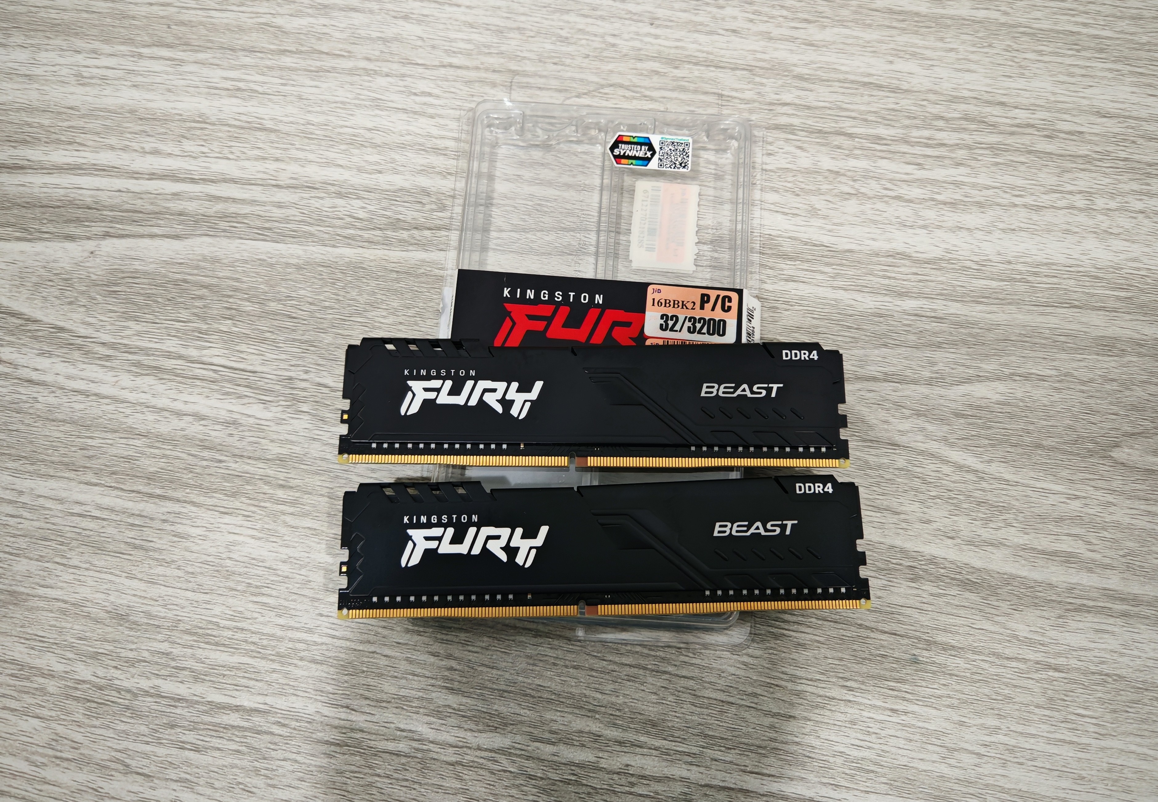 Ram Kingston Fury Beast DDR4 32GB(16*2)/3200