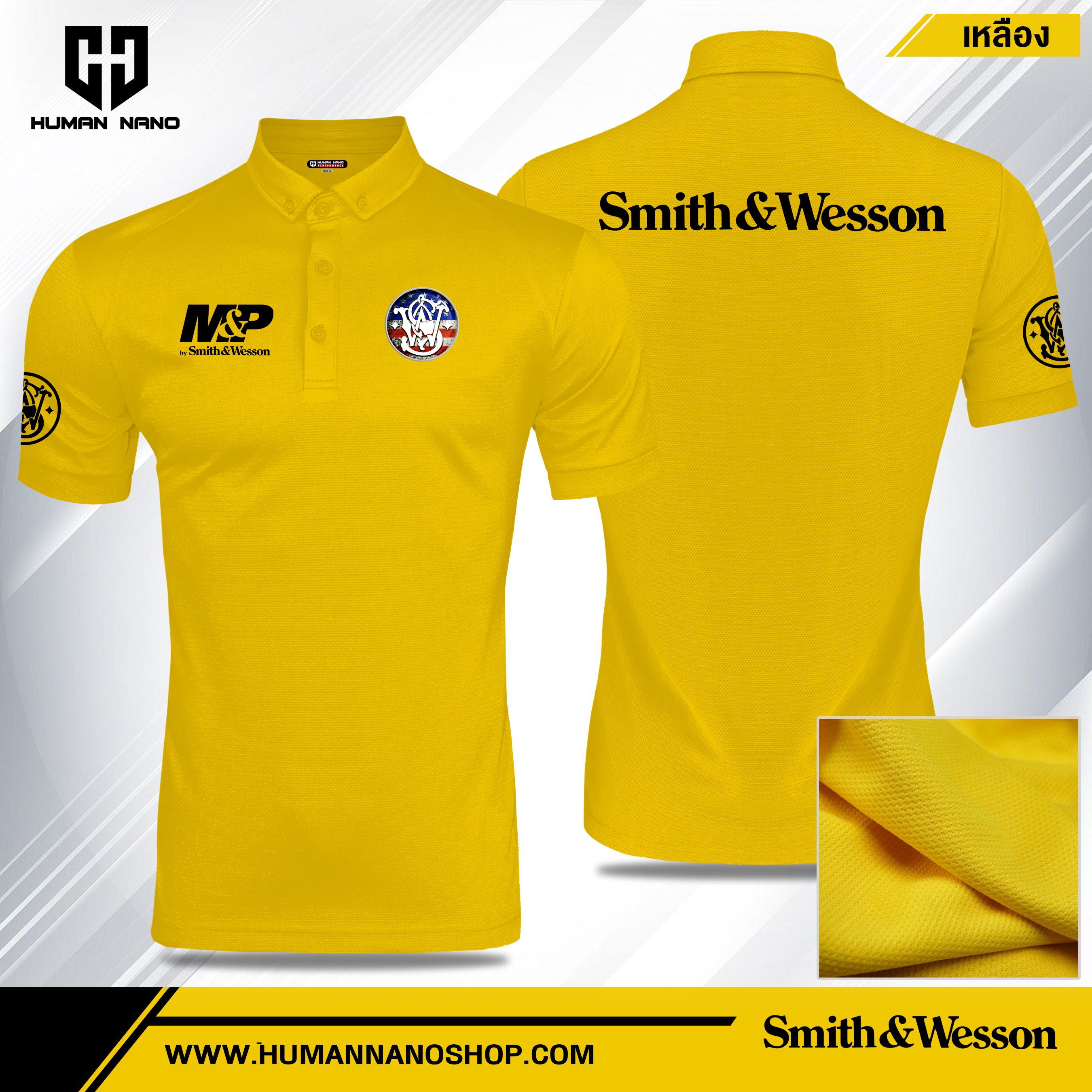 TC5 เสื้อโปโล Smith&Wesson