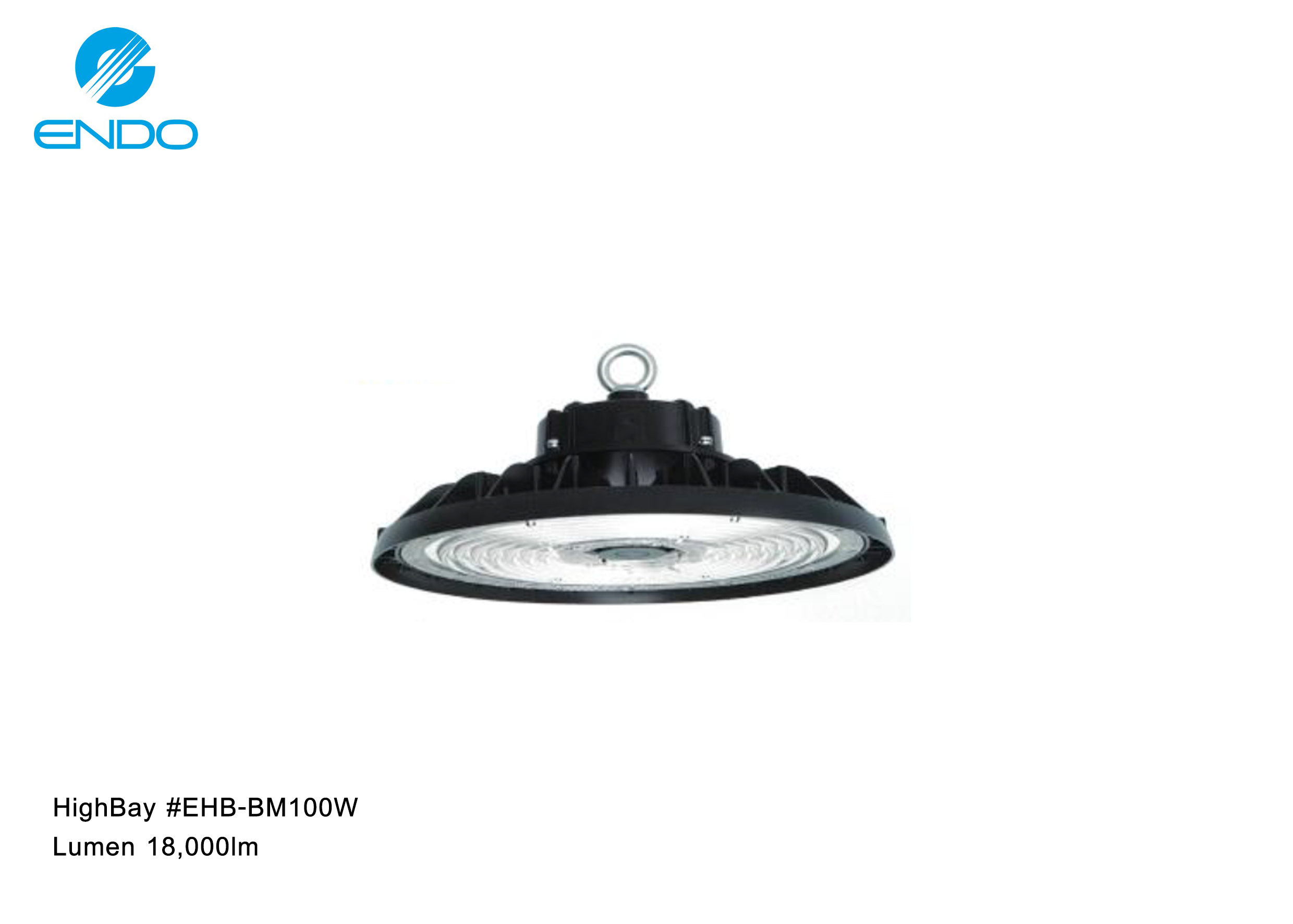 โคม HighBay LED #EHB-BM100W 6500K 18000lm ENDO